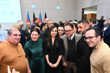 Leyla Əliyeva və Arzu Əliyeva Berlində MAMA “Ana təbiət” sərgisinin açılışında iştirak ediblər (FOTO)
