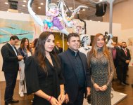 Leyla Əliyeva və Arzu Əliyeva Berlində MAMA “Ana təbiət” sərgisinin açılışında iştirak ediblər (FOTO)