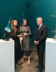 Leyla Əliyeva və Arzu Əliyeva Berlində MAMA “Ana təbiət” sərgisinin açılışında iştirak ediblər (FOTO)