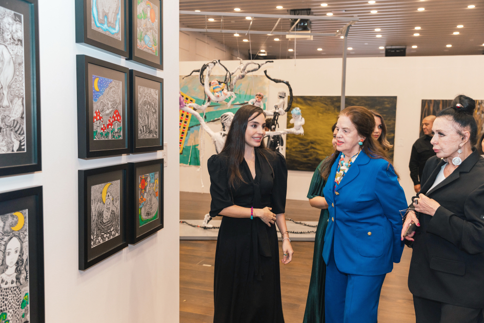 Leyla Əliyeva və Arzu Əliyeva Berlində MAMA “Ana təbiət” sərgisinin açılışında iştirak ediblər (FOTO)