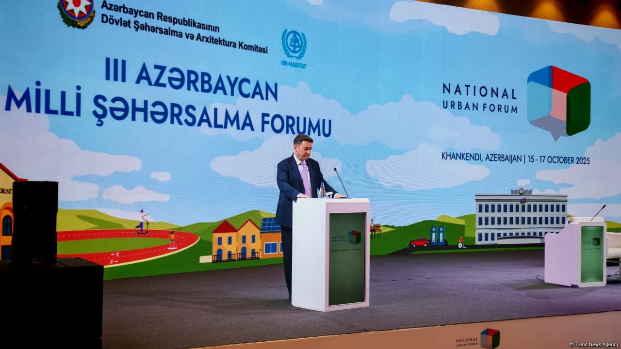 Xankəndi şəhərində III Milli Şəhərsalma Forumu öz işinə başlayıb (FOTO)