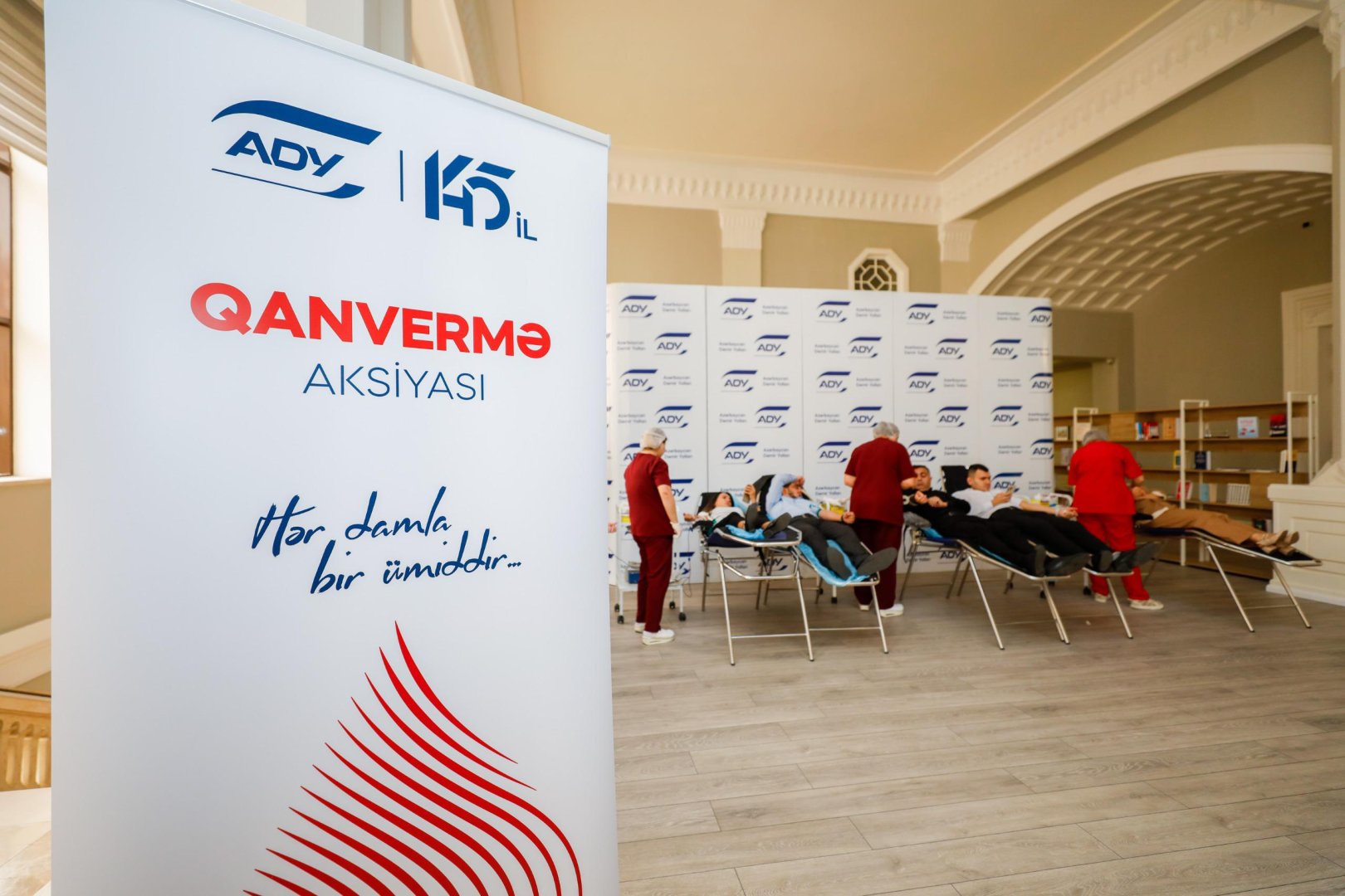 ADY-də ənənəvi qanvermə aksiyası keçirilib