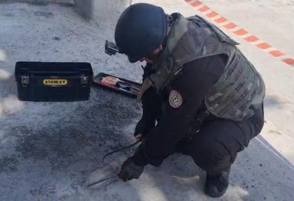 Balaxanıda sursat aşkarlanıb - FHN (FOTO)