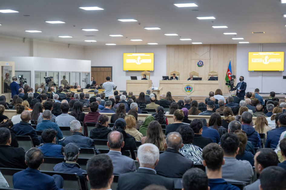 Ermənistan silahlı qüvvələri tərəfindən Azərbaycan ərazilərinin işğalı nəticəsində iqtisadiyyata və ətraf mühitə vurulmuş ziyanla bağlı sənədlər məhkəmədə tədqiq edilib (FOTO)