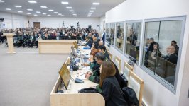 Ermənistan silahlı qüvvələri tərəfindən Azərbaycan ərazilərinin işğalı nəticəsində iqtisadiyyata və ətraf mühitə vurulmuş ziyanla bağlı sənədlər məhkəmədə tədqiq edilib (FOTO)