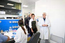 Birinci vitse-prezident Mehriban Əliyeva Avropanın ən böyük pediatrik “Bambino Gesu” xəstəxanasında olub (FOTO)
