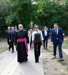Azərbaycanın Birinci vitse-prezidenti Mehriban Əliyeva Vatikanda Müqəddəs Komodilya katakombalarının bərpası layihəsinin açılış mərasimində iştirak edib (FOTO)
