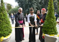 Azərbaycanın Birinci vitse-prezidenti Mehriban Əliyeva Vatikanda Müqəddəs Komodilya katakombalarının bərpası layihəsinin açılış mərasimində iştirak edib (FOTO)