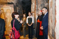 Azərbaycanın Birinci vitse-prezidenti Mehriban Əliyeva Vatikanda Müqəddəs Komodilya katakombalarının bərpası layihəsinin açılış mərasimində iştirak edib (FOTO)