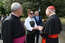 Azərbaycanın Birinci vitse-prezidenti Mehriban Əliyeva Vatikanda Müqəddəs Komodilya katakombalarının bərpası layihəsinin açılış mərasimində iştirak edib (FOTO)