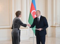 Prezident İlham Əliyev Niderlandın Azərbaycanda yeni təyin olunmuş səfirinin etimadnaməsini qəbul edib (FOTO/VİDEO)