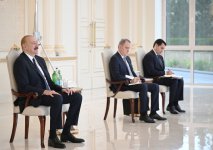 Prezident İlham Əliyev Niderlandın Azərbaycanda yeni təyin olunmuş səfirinin etimadnaməsini qəbul edib (FOTO/VİDEO)