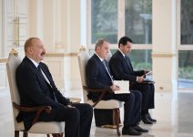 Prezident İlham Əliyev Niderlandın Azərbaycanda yeni təyin olunmuş səfirinin etimadnaməsini qəbul edib (FOTO/VİDEO)