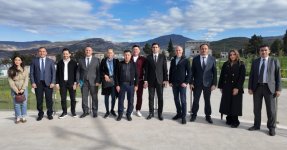Türk Dövlətləri Təşkilatı ölkələrinin diaspor qurumlarının rəsmiləri üçün II “INTERNSHIP” (təcrübə) proqramının iştirakçıları Qarabağda (FOTO)