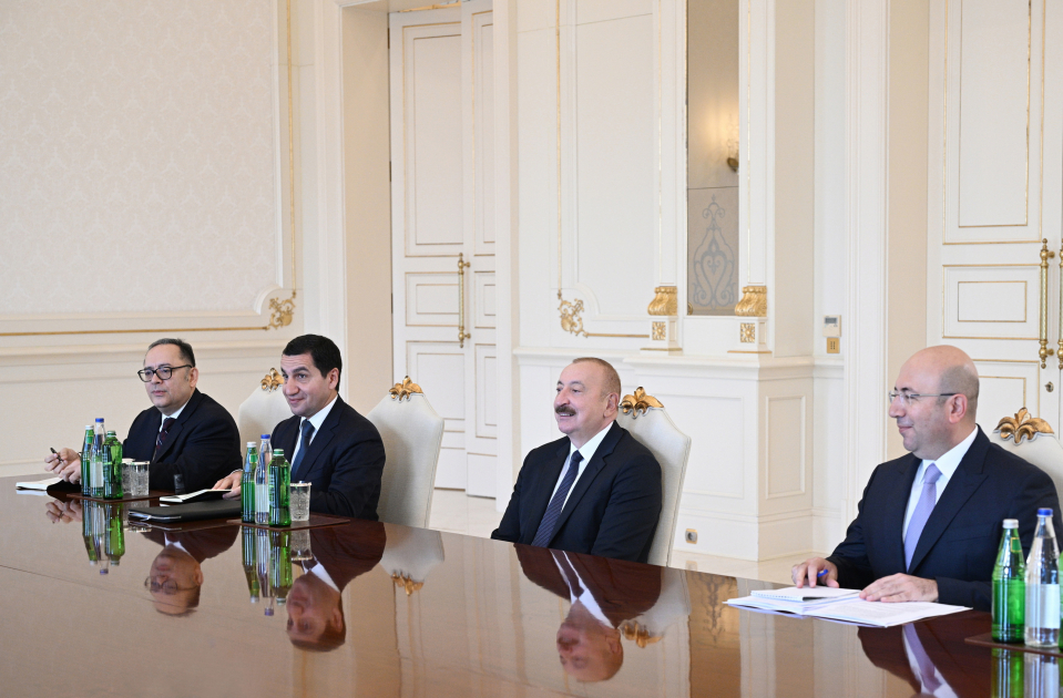 Prezident İlham Əliyev BMT-nin Məskunlaşma Proqramının icraçı direktorunu qəbul edib (FOTO)
