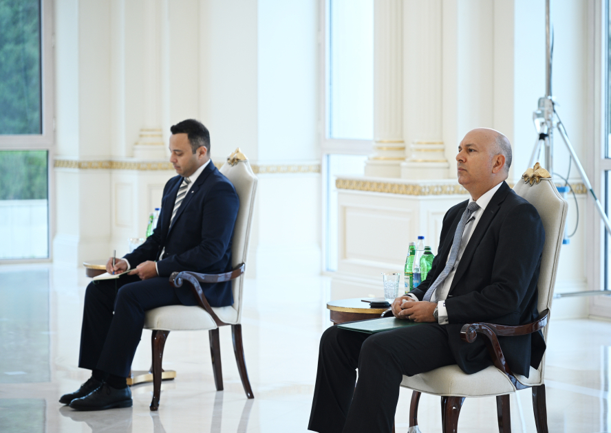 Prezident İlham Əliyev Misirin ölkəmizdə yeni təyin olunmuş səfirinin etimadnaməsini qəbul edib (FOTO)