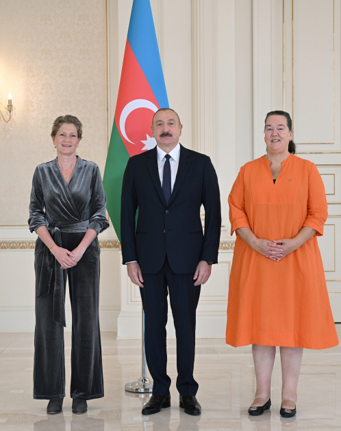 Prezident İlham Əliyev Niderlandın Azərbaycanda yeni təyin olunmuş səfirinin etimadnaməsini qəbul edib (FOTO)