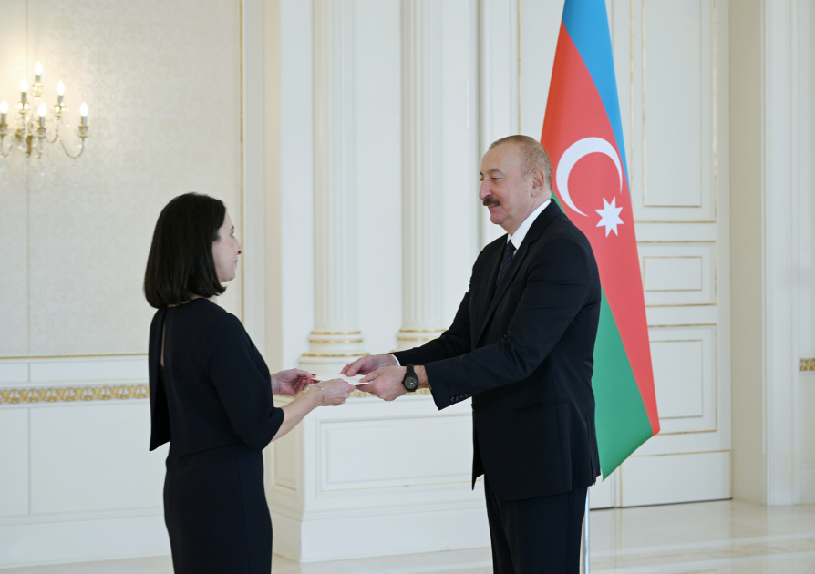 Prezident İlham Əliyev Fransanın ölkəmizdə yeni təyin olunmuş səfirinin etimadnaməsini qəbul edib (FOTO/VİDEO)