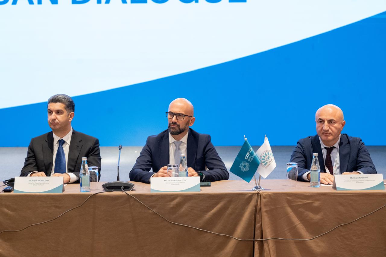 “D-8 Yüksək Səviyyəli İqlim və Şəhər Dialoqu” tədbiri keçirilib (FOTO)