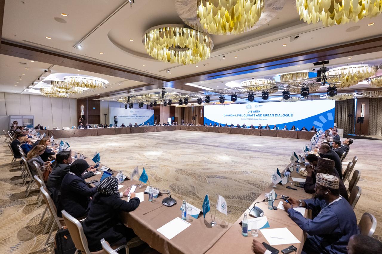 “D-8 Yüksək Səviyyəli İqlim və Şəhər Dialoqu” tədbiri keçirilib (FOTO)