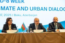 “D-8 Yüksək Səviyyəli İqlim və Şəhər Dialoqu” tədbiri keçirilib (FOTO)