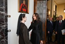 Birinci vitse-prezident Mehriban Əliyevanın Vatikan şəhər-dövlətinin qubernatorluğunun prezidenti ilə görüşü olub (FOTO/VİDEO)