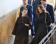 Birinci vitse-prezident Mehriban Əliyevanın Vatikan şəhər-dövlətinin qubernatorluğunun prezidenti ilə görüşü olub (FOTO/VİDEO)