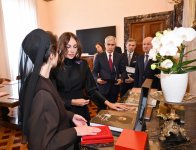 Birinci vitse-prezident Mehriban Əliyevanın Vatikan şəhər-dövlətinin qubernatorluğunun prezidenti ilə görüşü olub (FOTO/VİDEO)