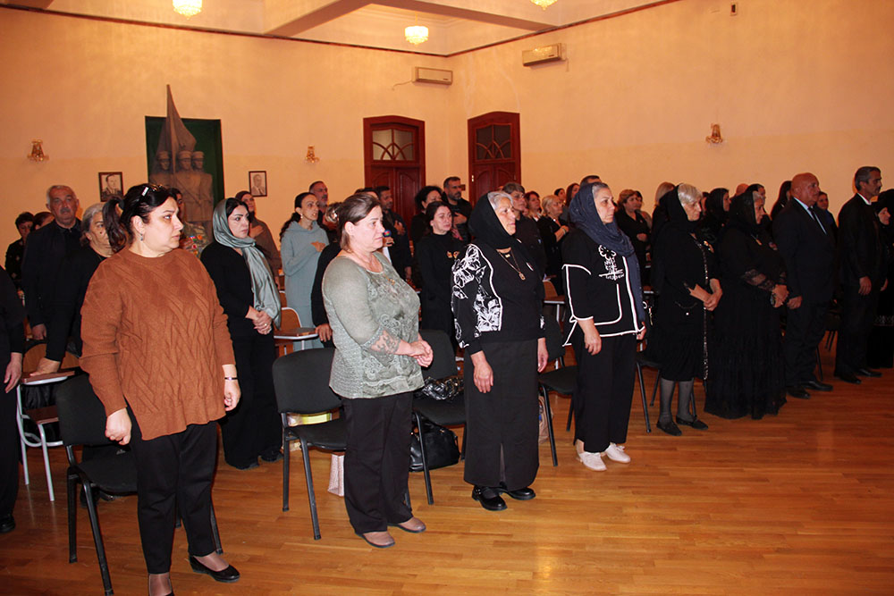 Şəhid gizirin xatirəsi yad edilib (FOTO/VİDEO)
