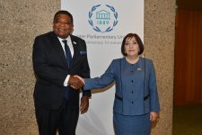 Sahibə Qafarova PAİ-nin baş katibi ilə görüşüb (FOTO)