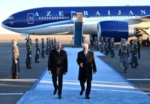 Prezident İlham Əliyev Qazaxıstana dövlət səfərinə gəlib (FOTO/VİDEO)