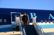 Prezident İlham Əliyev Qazaxıstana dövlət səfərinə gəlib (FOTO/VİDEO)