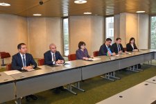 Sahibə Qafarova Cenevrədə Namibiya və Bosniya və Herseqovinanın parlament sədrləri ilə görüşüb (FOTO)