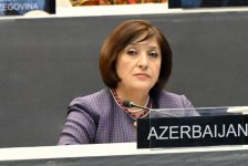Milli Məclisin sədri Sahibə Qafarova Parlamentlərarası İttifaqın 151-ci Assambleyasında çıxış edib (FOTO)
