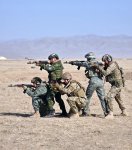 Azərbaycan, Qazaxıstan, Qırğızıstan, Özbəkistan və Tacikistan hərbçilərinin birgə təlimi davam edir (FOTO)