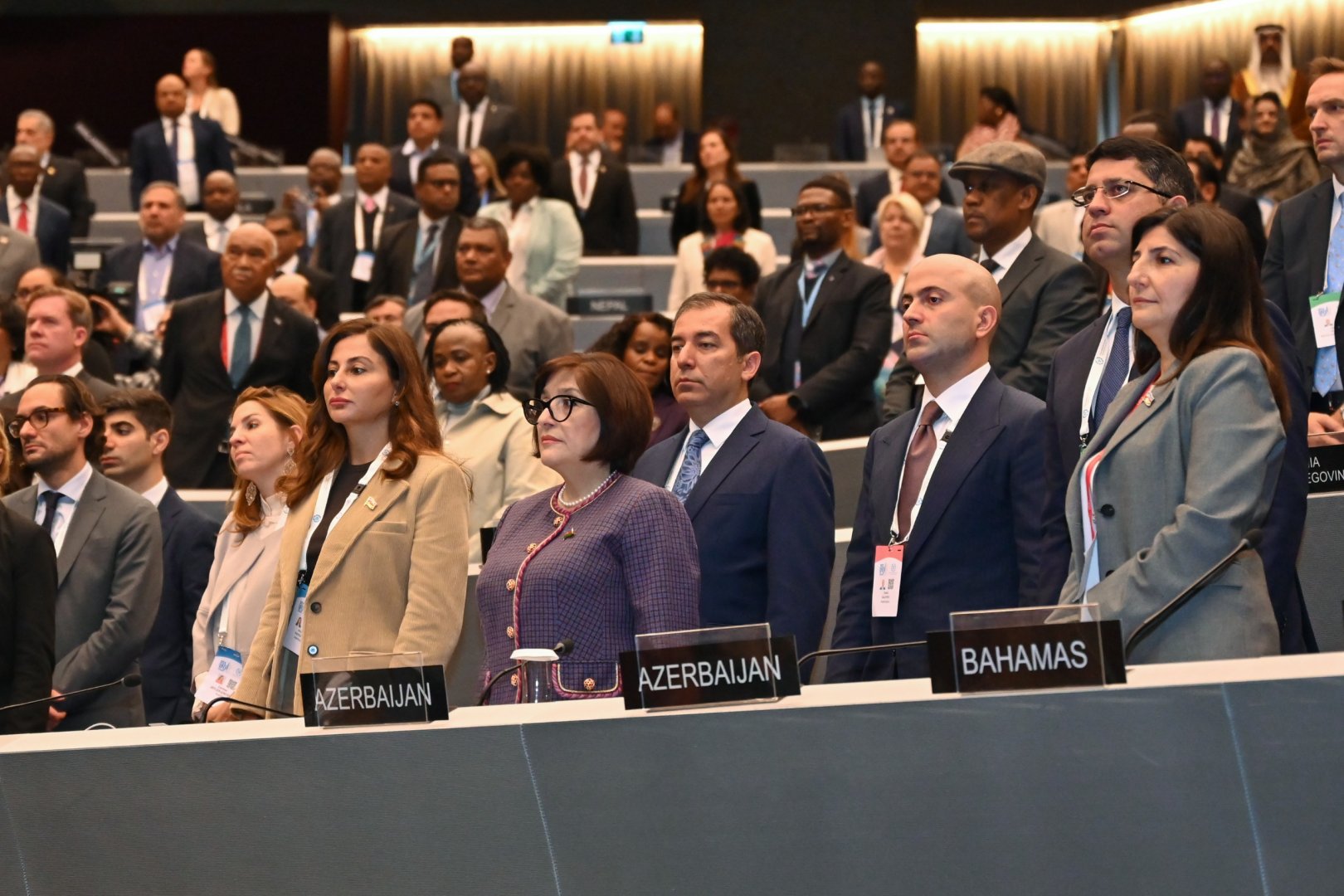 Milli Məclisin sədri Sahibə Qafarova Parlamentlərarası İttifaqın 151-ci Assambleyasında çıxış edib (FOTO)