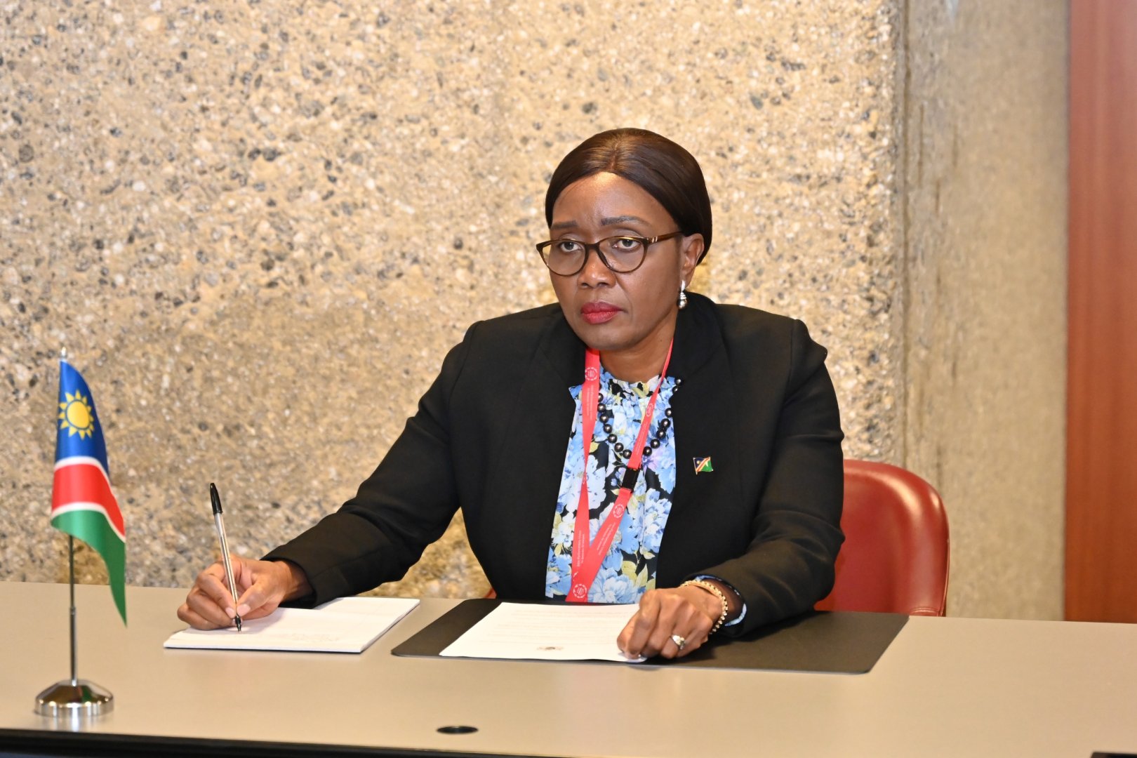 Sahibə Qafarova Cenevrədə Namibiya və Bosniya və Herseqovinanın parlament sədrləri ilə görüşüb (FOTO)