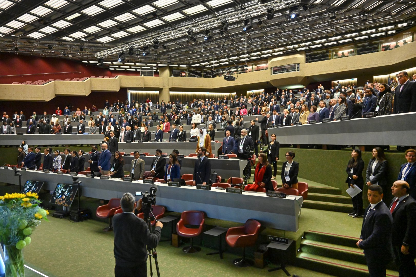 Milli Məclisin sədri Sahibə Qafarova Parlamentlərarası İttifaqın 151-ci Assambleyasında çıxış edib (FOTO)