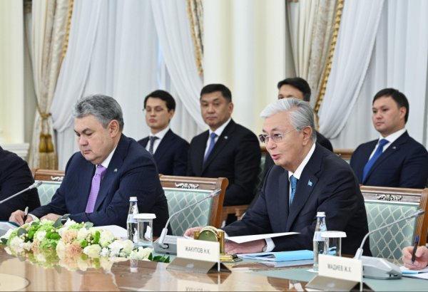 Qazaxıstan Prezidenti Prezident İlham Əliyevin ikitərəfli münasibətlərin inkişafına töhfəsini qeyd edib