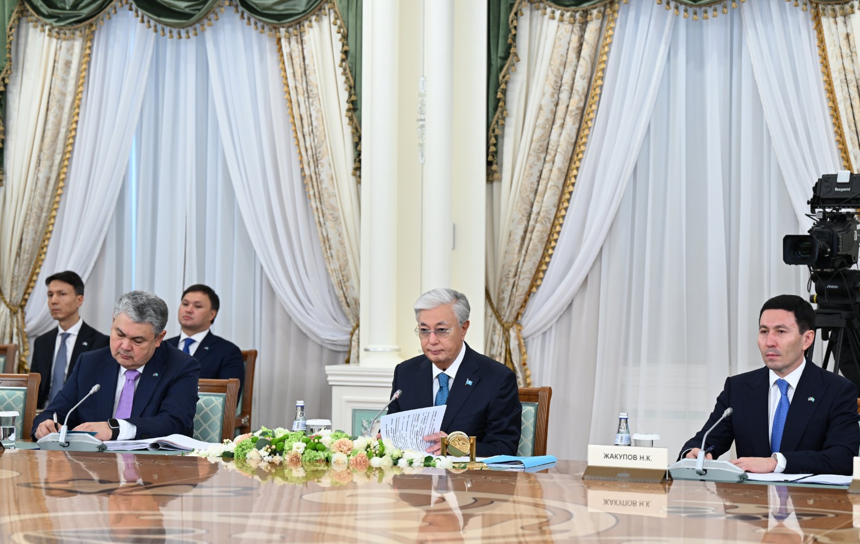 Astanada Prezident İlham Əliyevin və Kasım-Jomart Tokayevin iştirakı ilə Azərbaycan-Qazaxıstan Ali Dövlətlərarası Şuranın ikinci iclası keçirilib (FOTO)