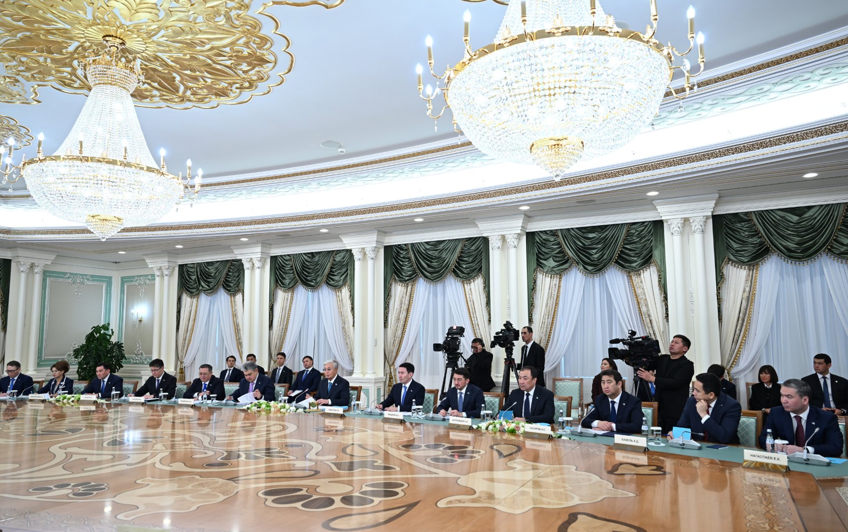 Astanada Prezident İlham Əliyevin və Kasım-Jomart Tokayevin iştirakı ilə Azərbaycan-Qazaxıstan Ali Dövlətlərarası Şuranın ikinci iclası keçirilib (FOTO)