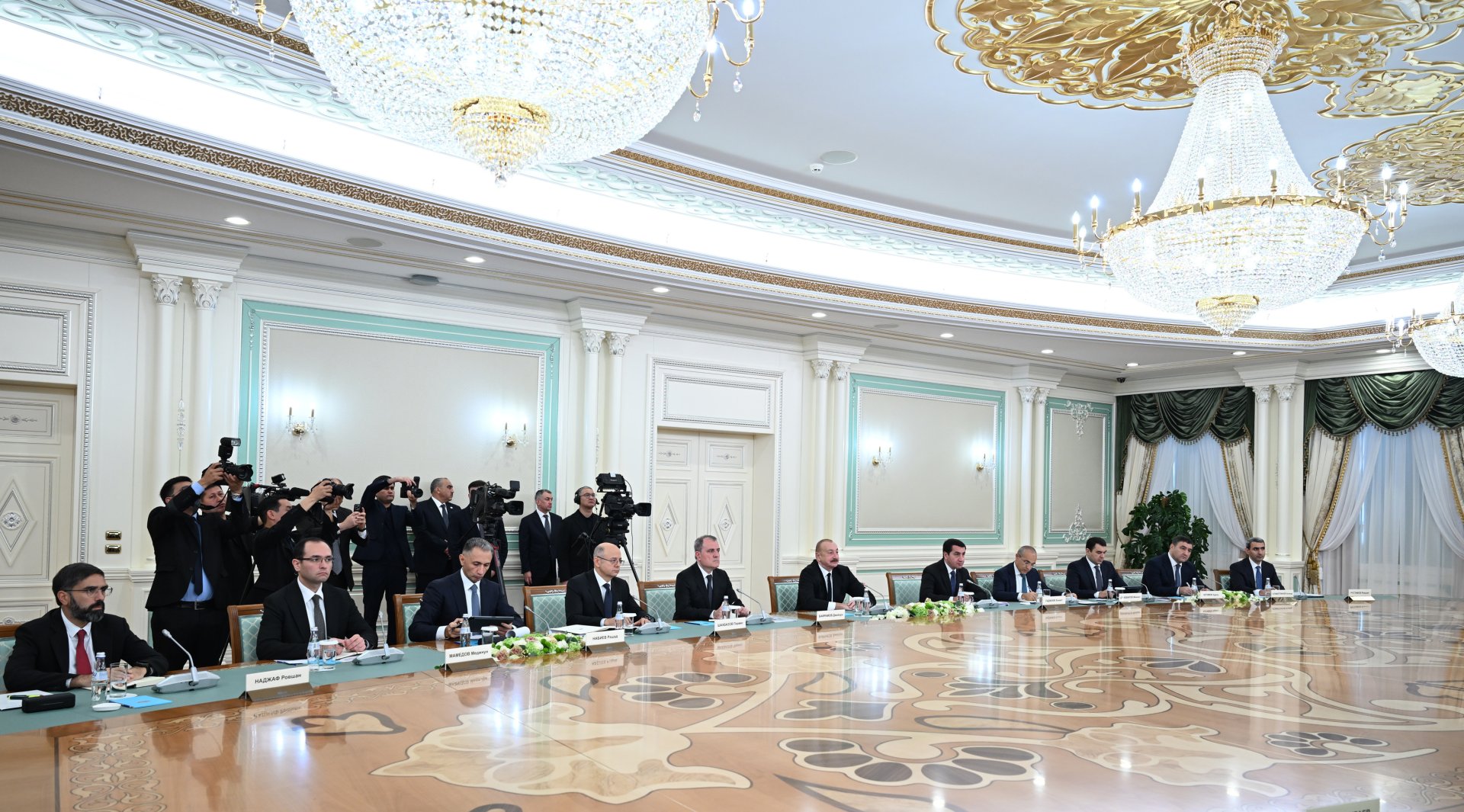 Astanada Prezident İlham Əliyevin və Kasım-Jomart Tokayevin iştirakı ilə Azərbaycan-Qazaxıstan Ali Dövlətlərarası Şuranın ikinci iclası keçirilib (FOTO)
