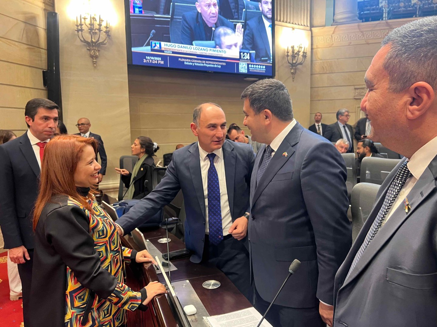 Azərbaycan və Kolumbiya parlamentləri arasında əməkdaşlıq genişlənir (FOTO)