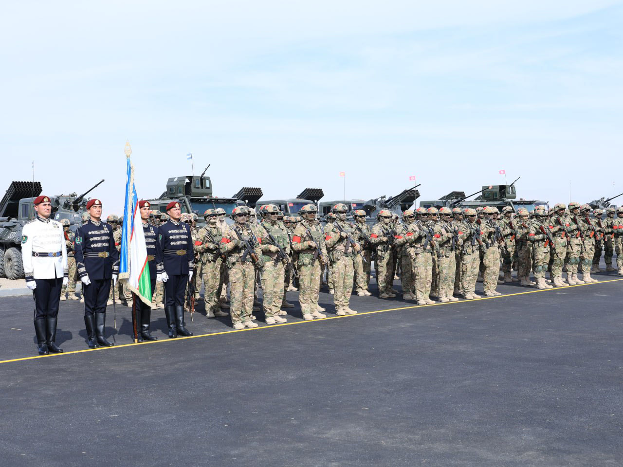 "Birlik - 2025" birgə təliminin "Yüksək Səviyyəli Müşahidəçi Günü" keçirilib (FOTO/VİDEO)