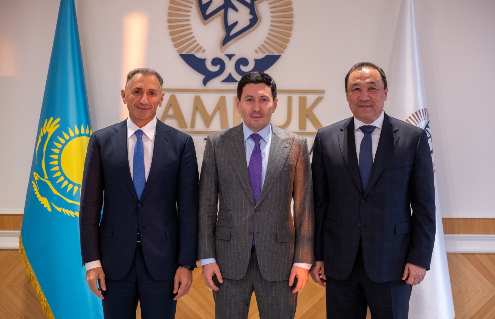 Rəşad Nəbiyev Qazaxıstanın “Samruk-Kazyna” Milli Rifah Fondu və İnvestisiya Holdinqində görüş keçirib (FOTO)