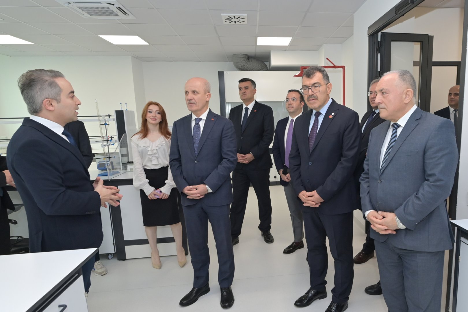 Türkiyənin Ali Təhsil Şurasının sədri Qarabağ Universitetini ziyarət edib (FOTO)