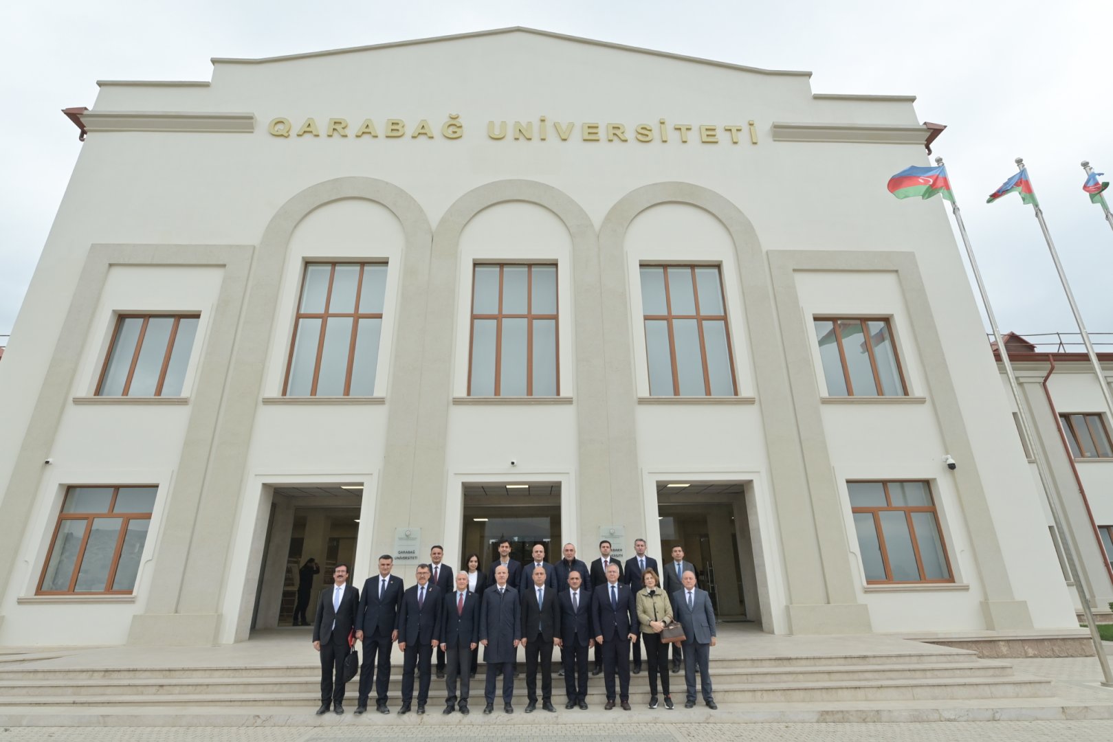 Türkiyənin Ali Təhsil Şurasının sədri Qarabağ Universitetini ziyarət edib (FOTO)