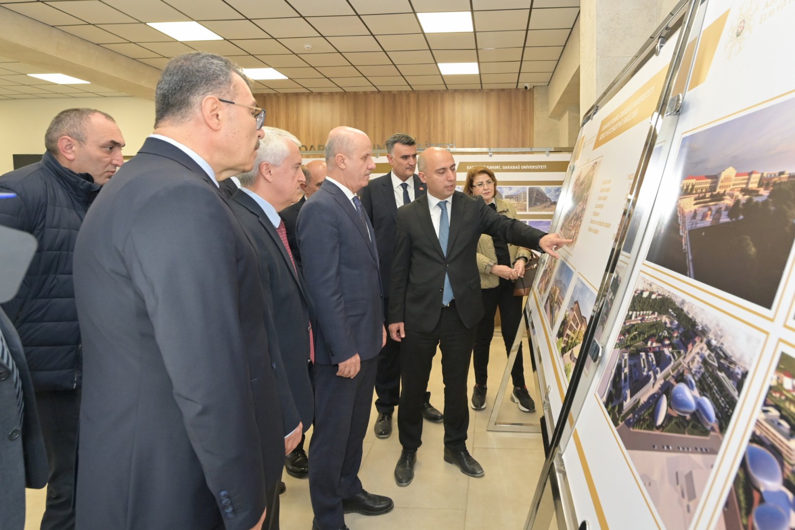 Türkiyənin Ali Təhsil Şurasının sədri Qarabağ Universitetini ziyarət edib (FOTO)