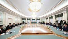 Astanada Prezident İlham Əliyevin və Kasım-Jomart Tokayevin iştirakı ilə Azərbaycan-Qazaxıstan Ali Dövlətlərarası Şuranın ikinci iclası keçirilib (FOTO)