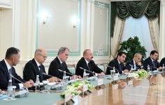 Astanada Prezident İlham Əliyevin və Kasım-Jomart Tokayevin iştirakı ilə Azərbaycan-Qazaxıstan Ali Dövlətlərarası Şuranın ikinci iclası keçirilib (FOTO)